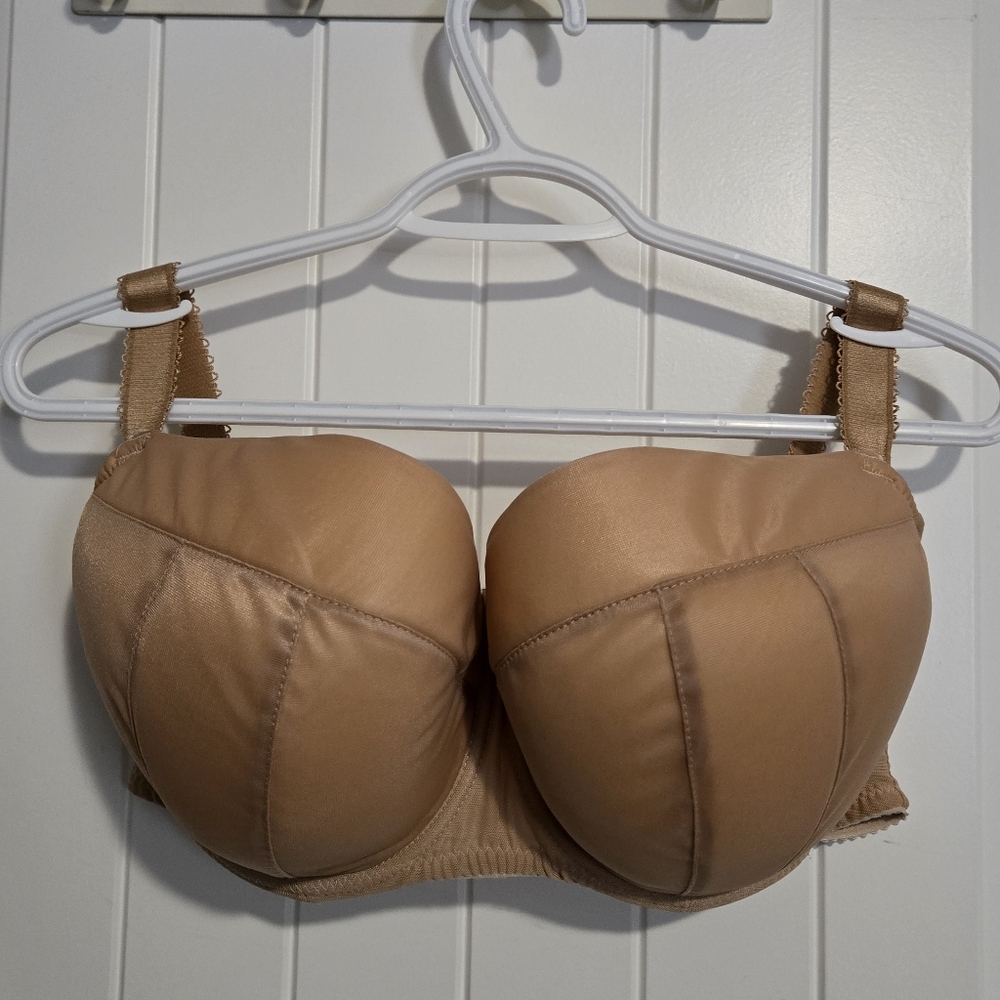Ewa Michalak Tan Lightly Padded Bra Size 36J/36HH